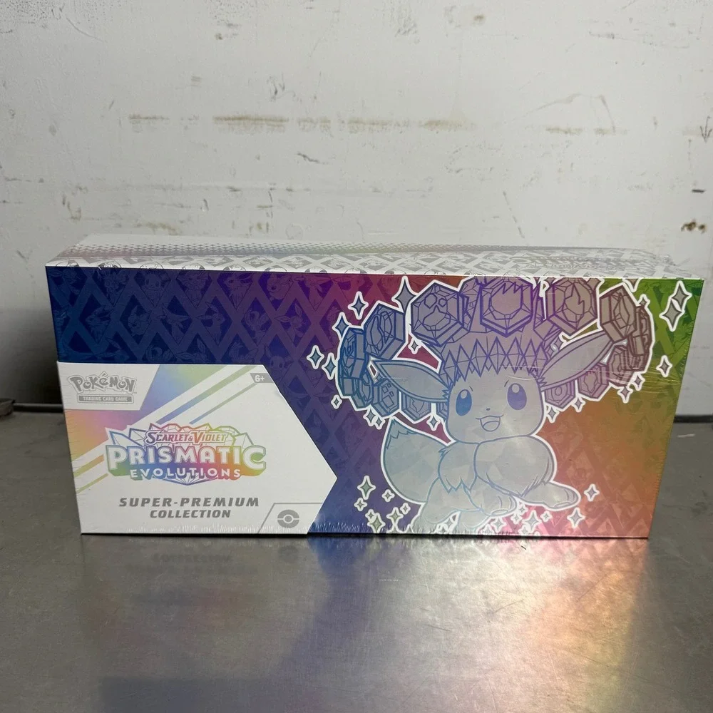 Pokemon TCG Scarlet & Violet Prismatic Evolutions Super-Premium Collection Box